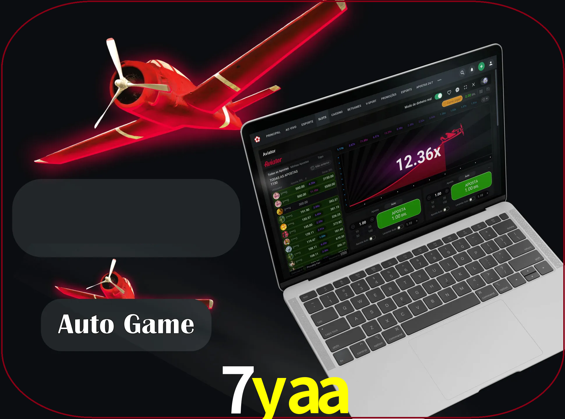 No modo automático, os jogos apostam e sacam seu dinheiro automaticamente.