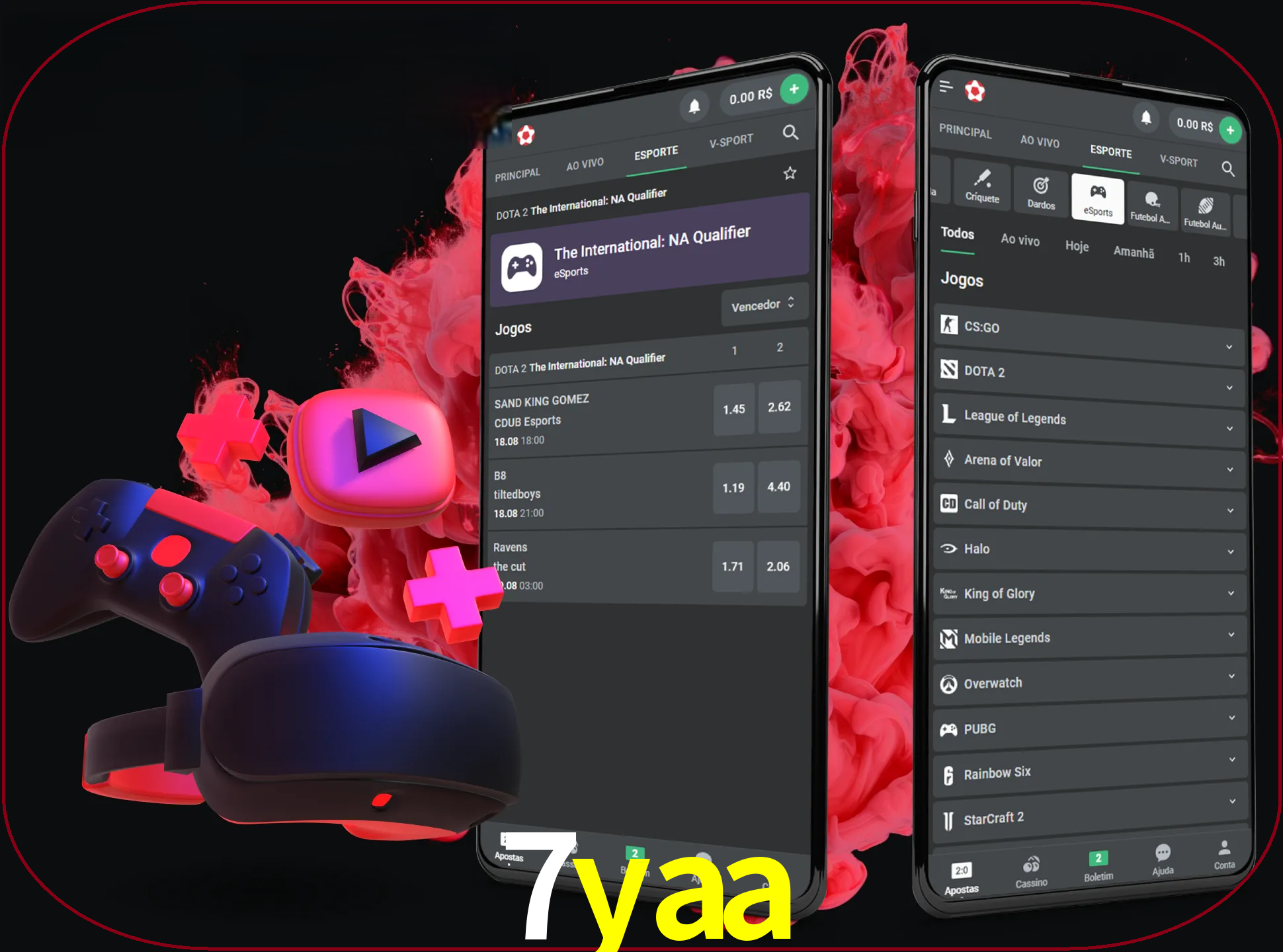 Para ter a aplicação móvel 7YAA no seu smartphone, basta descarregar o ficheiro apk e seguir as instruções.