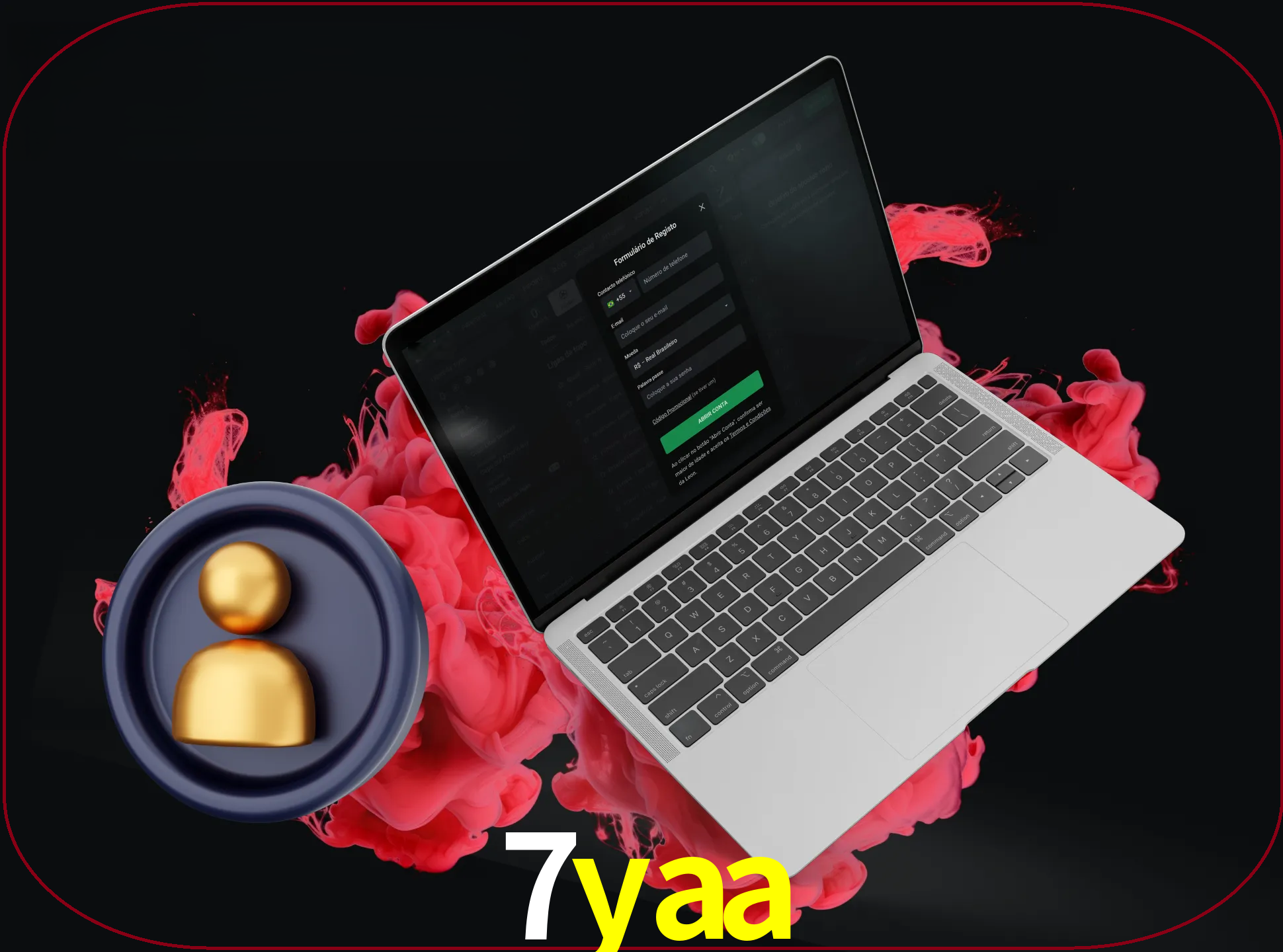 No cabeçalho do site 7YAA, clique no botão que o levará a um formulário especial onde terá de introduzir as suas informações actuais.