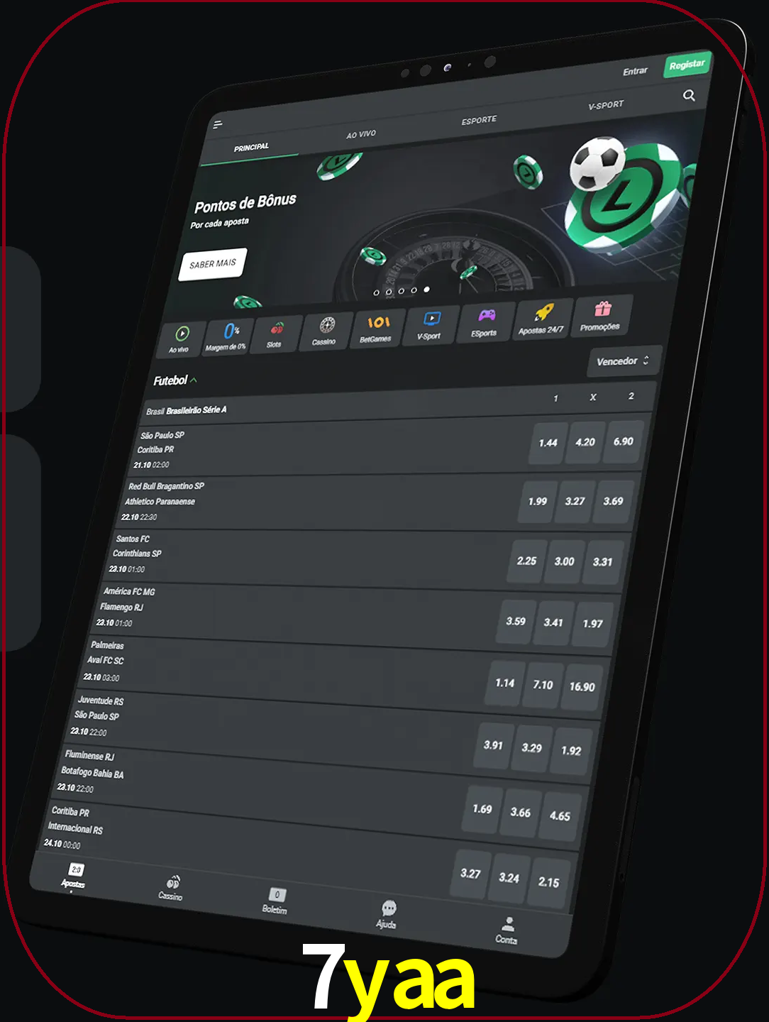 Você pode usar a versão do website em qualquer dispositivo.