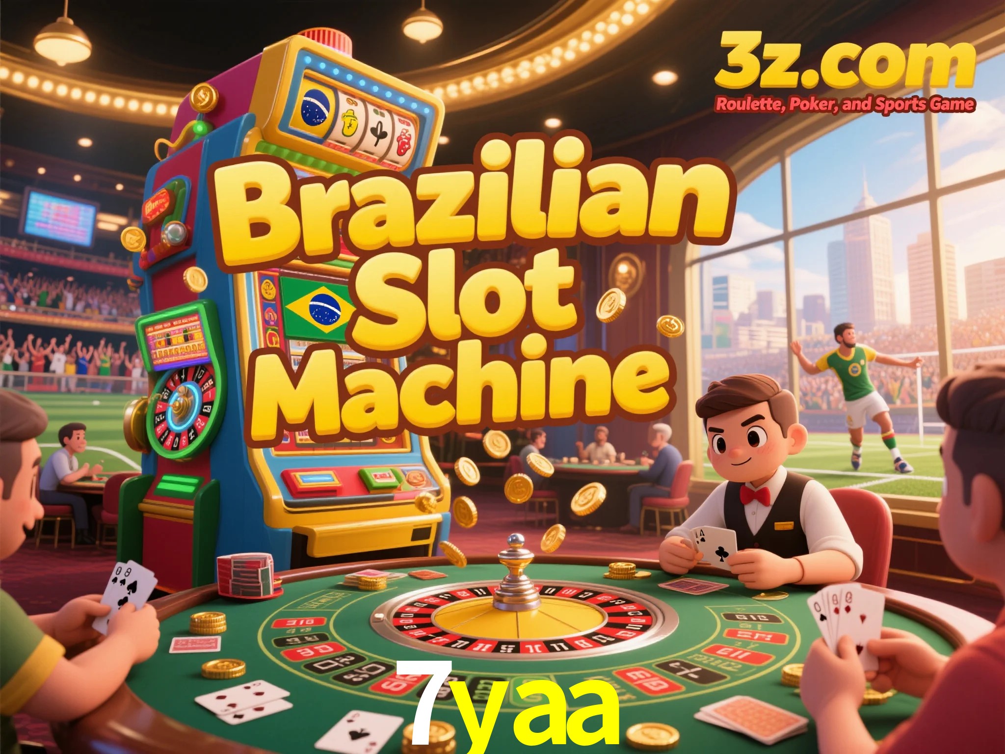 Os jogadores brasileiros podem facilmente obter elogios da 7YAA simplesmente apostando em disciplinas cibernéticas.