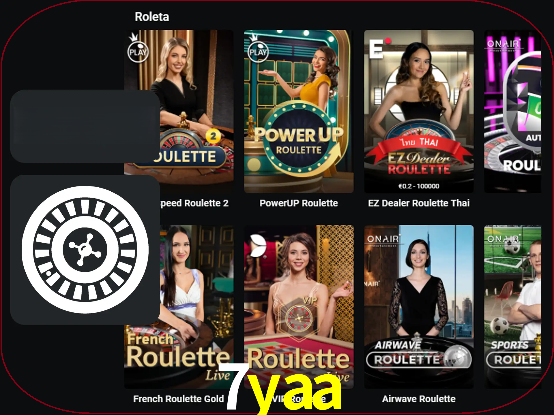 Receba seus ganhos girando a roleta.