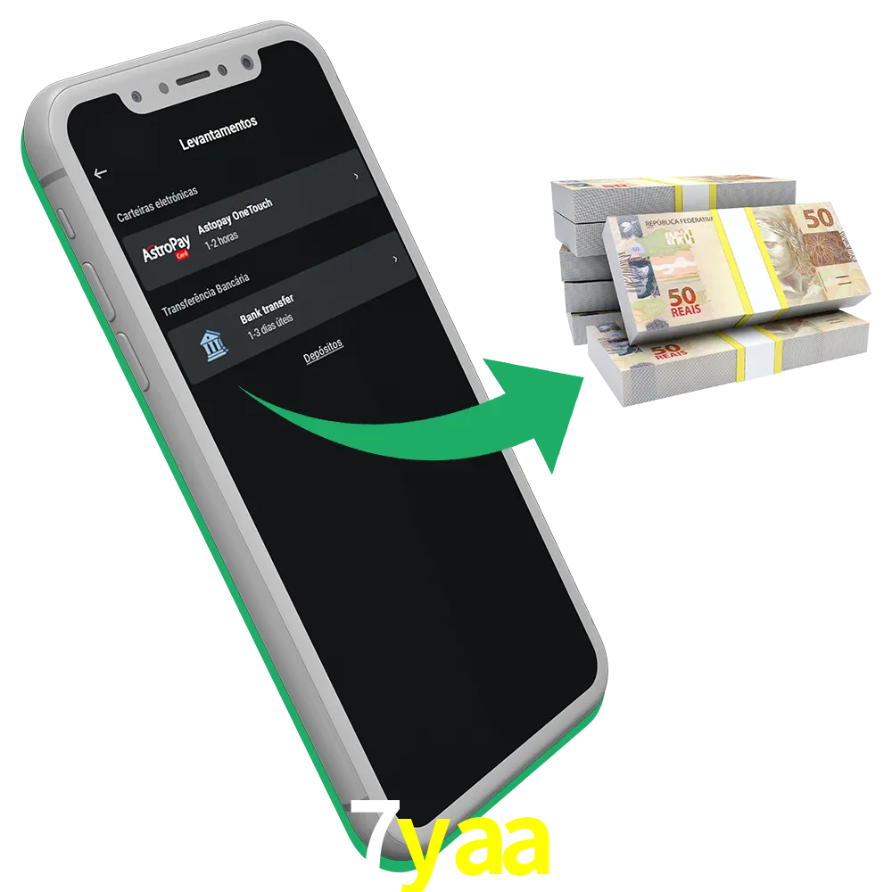 Retirar dinheiro de LeonBet sem dificuldades.